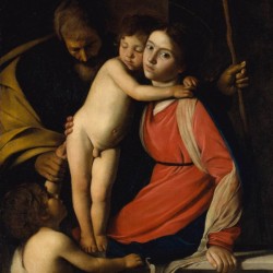 The Holy Family with the Infant St. John the Baptist